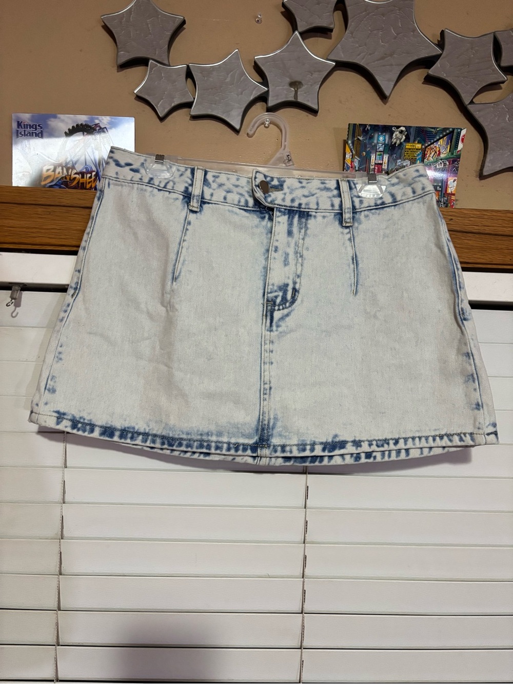 NWOT Light Wash Jean Skirt